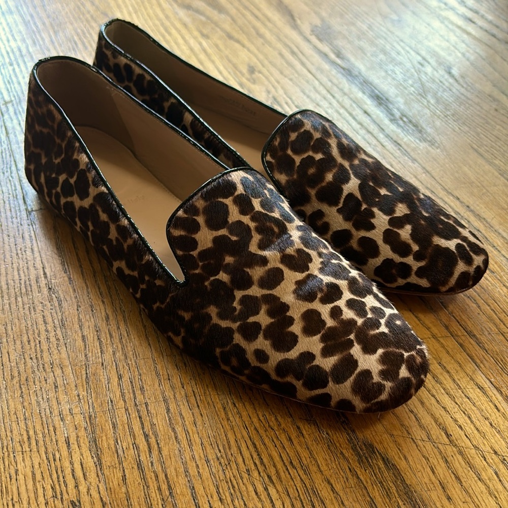 Jcrew Collection leopard hair calf 7.5